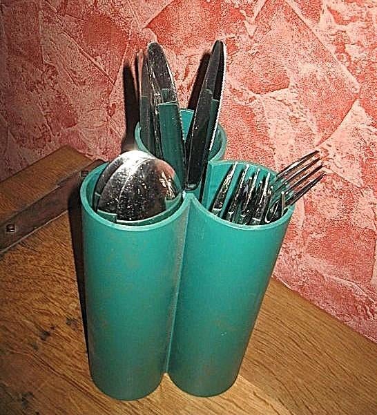 tupperware: ramasse-couverts ou petit vase, Maison & Meubles, Enlèvement ou Envoi, Neuf, Vert