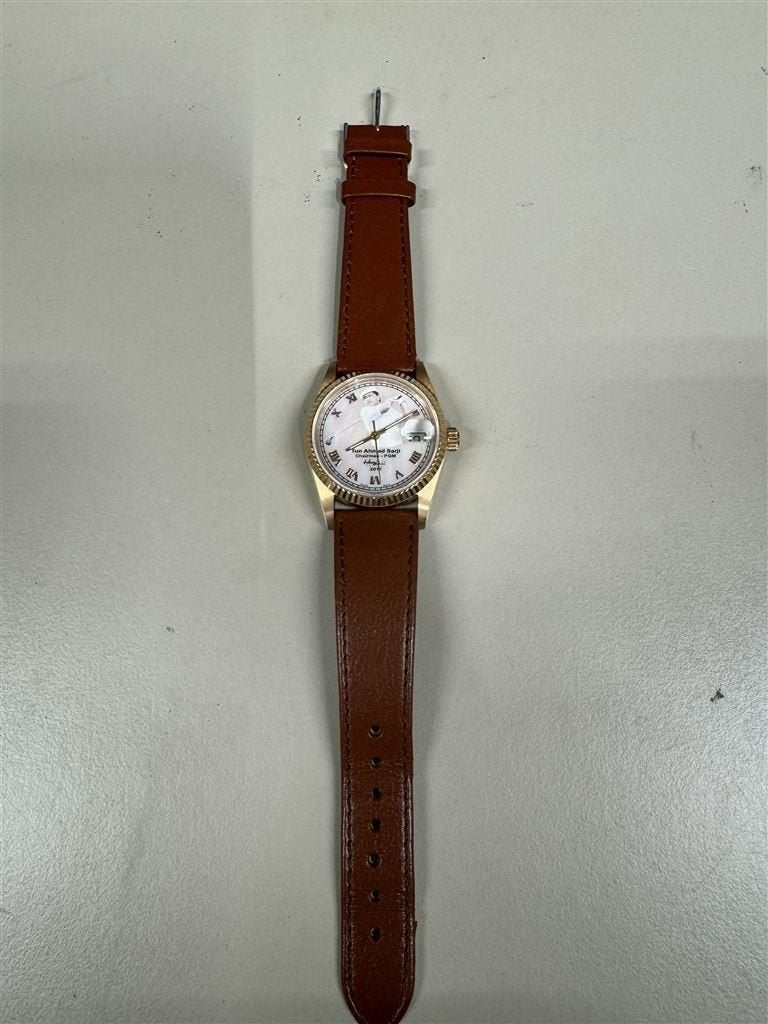 Horloge - Automatisch l E.T.A. golf - Tun Ahmad Sarji, Ophalen of Verzenden, Zo goed als nieuw