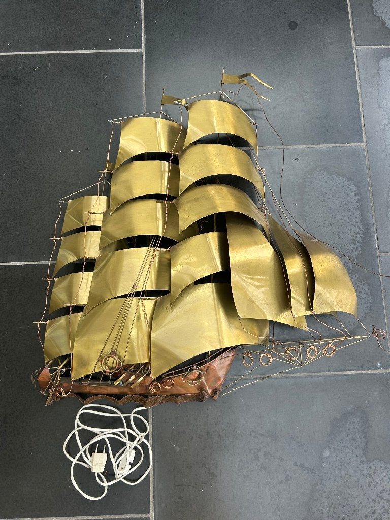 decoratieve boot met verlichting, Ophalen