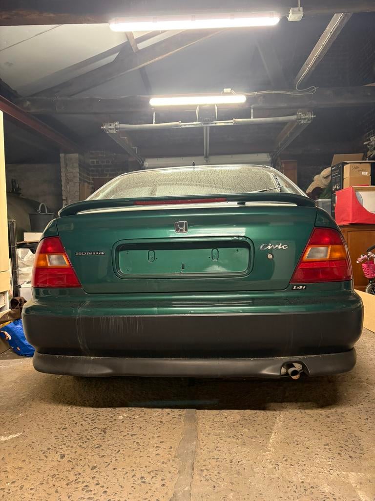 Honda Civic – 45.000 km – zeldzame basis / project, Auto's, Honda, Voorwielaandrijving, Stof, Handgeschakeld, Particulier