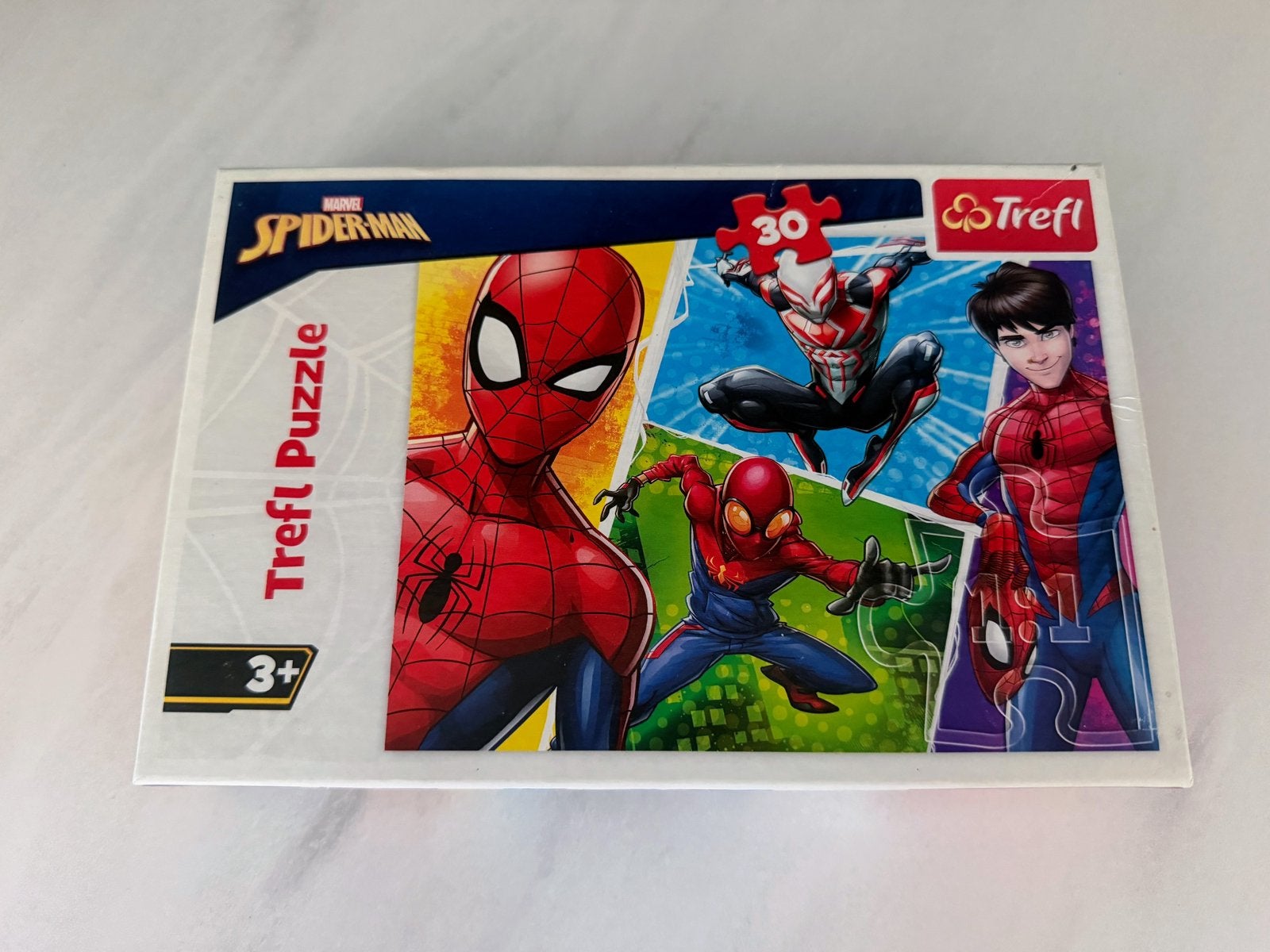 Spider-Man puzzel - 30 stuks, Enlèvement, 10 à 50 pièces, Comme neuf, 2 à 4 ans