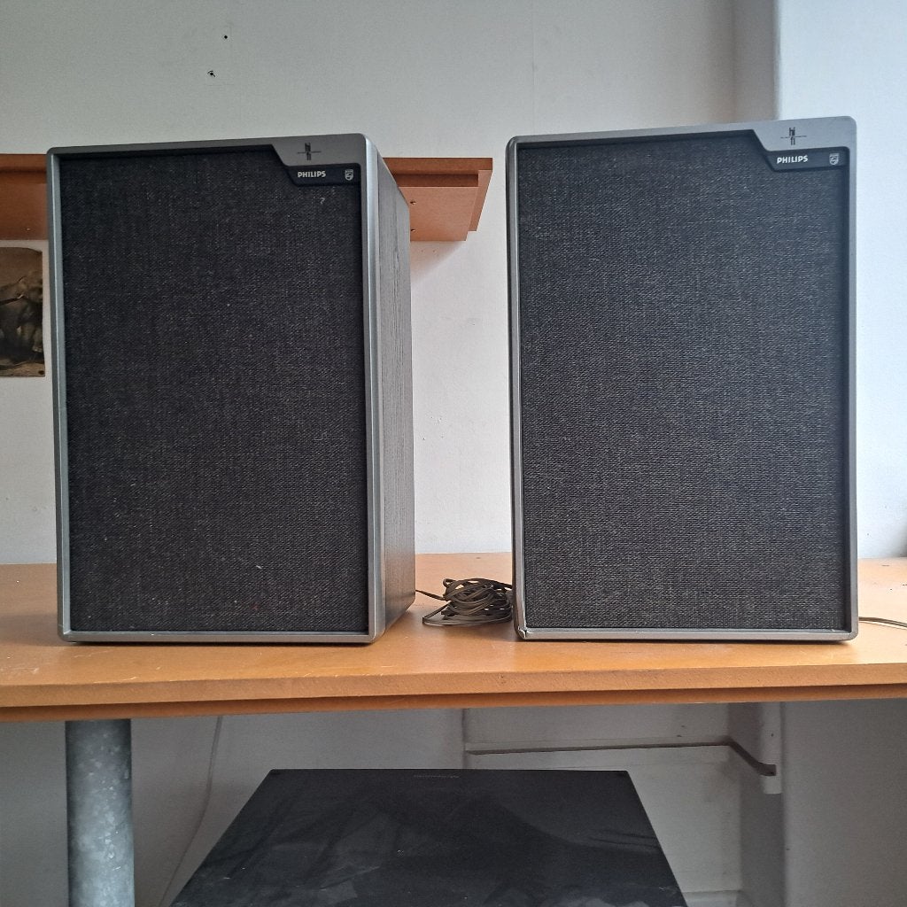 Philips vintage luidsprekers, Audio, Tv en Foto, Ophalen, Gebruikt, Philips