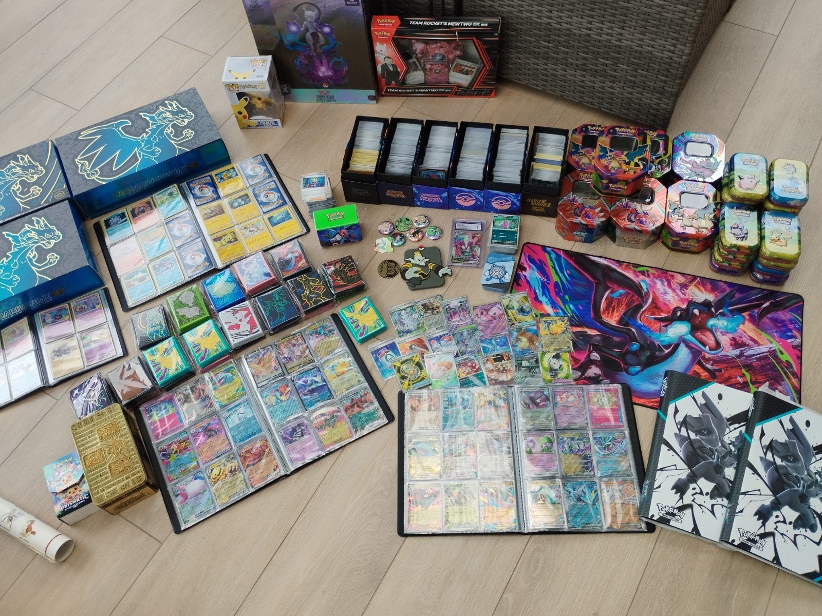 Pokémon collectie van een +- 3000- 4000 kaarten, Ophalen