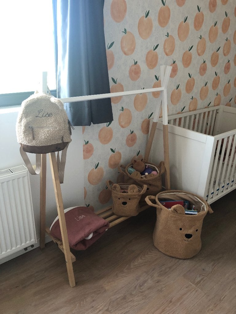 Tipi kledingrek kinderkamer - Childhome, Portemanteau, Comme neuf, Marron, Childhome