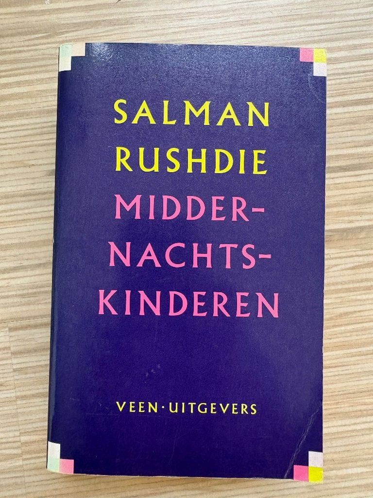 Salman Rushdie Middernachtskinderen, Enlèvement ou Envoi, Salman Rushdie, Utilisé, Pays-Bas