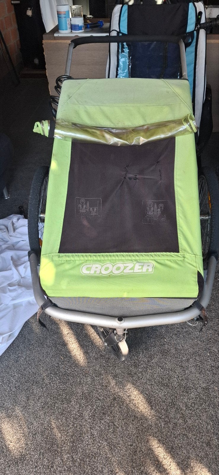 Fietskar croozer, Ophalen