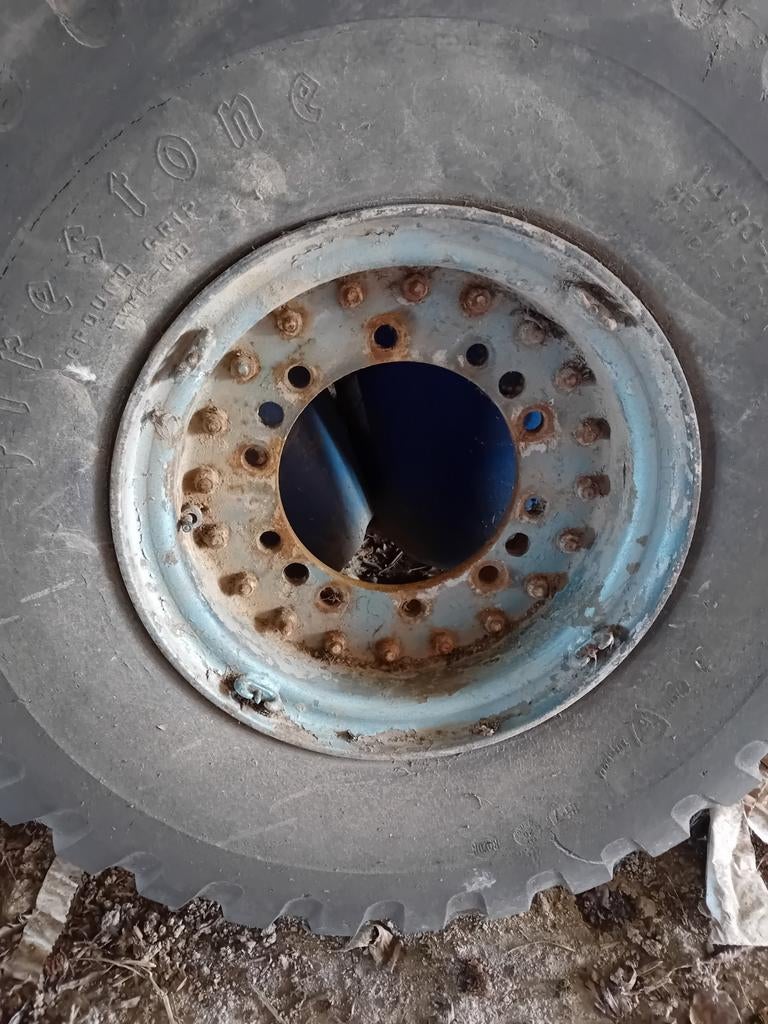 Banden met velg, Ophalen