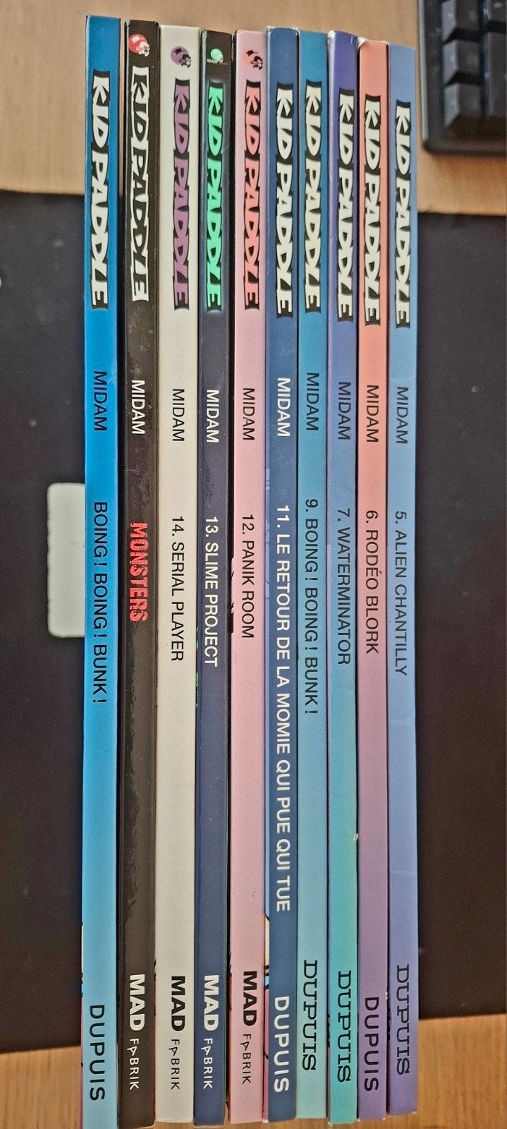 Kid Paddle, Livres, BD, Enlèvement