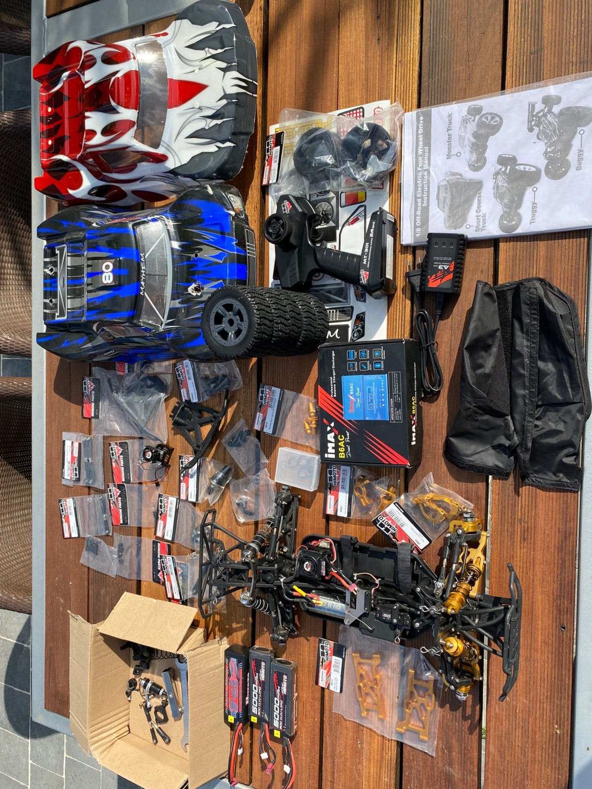 Himoto 1:8 Mayhem Extra Complete set, Hobby en Vrije tijd, Ophalen, Gebruikt