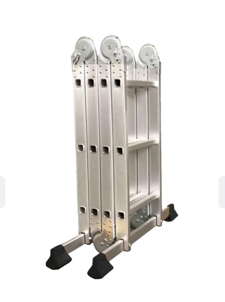 Vouwladder, Doe-het-zelf en Bouw, Ladders en Trappen, Ophalen, Zo goed als nieuw, Ladder, 2 tot 4 meter