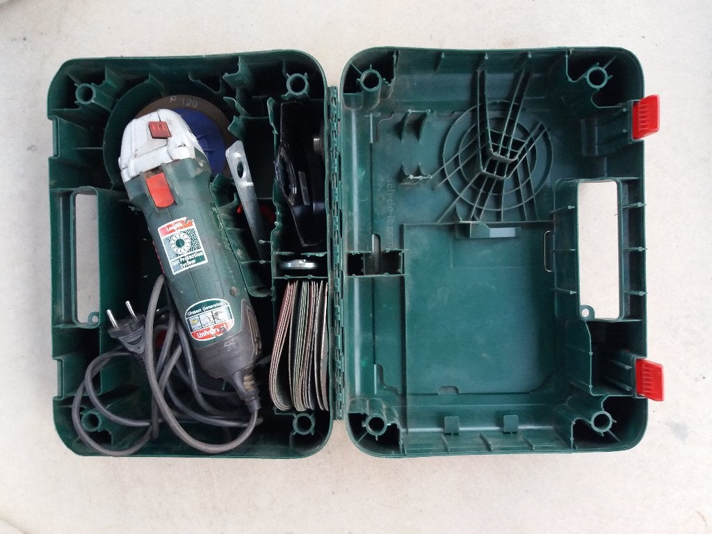 Bosch haakse slijpmachine PWS 850-125, Doe-het-zelf en Bouw, Ophalen, Gebruikt, 700 tot 1000 watt, Haakse handslijpmachine