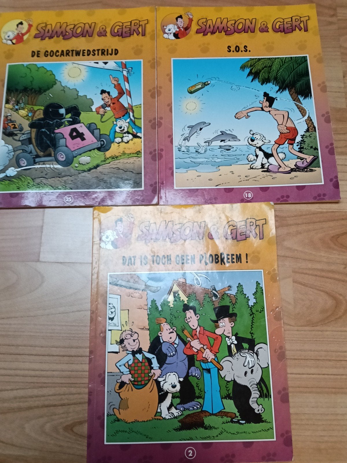 3 samson & gert strips, Meerdere stripboeken, Ophalen of Verzenden, Gelezen