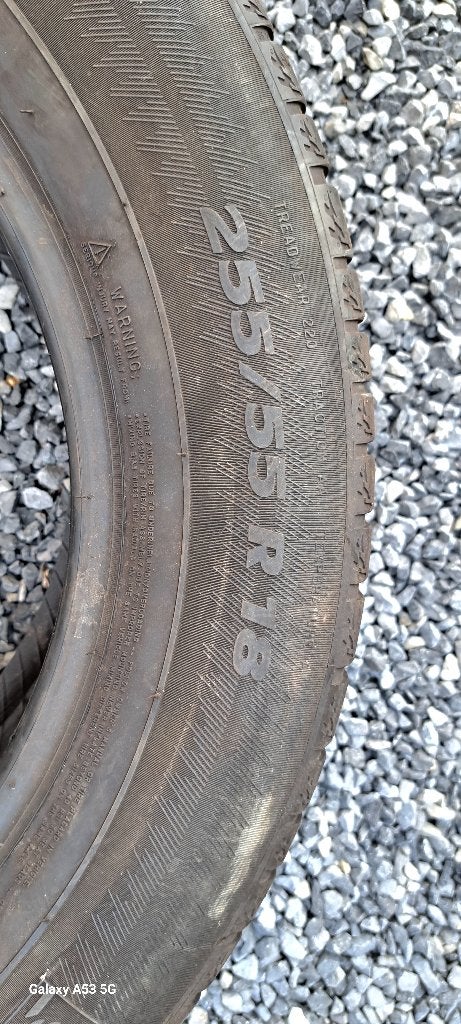 4 zommerbanden Banden Michelin Latitude Sport 3, Auto-onderdelen, Banden en Velgen, 18 inch, Gebruikt, 255 mm, Band(en)