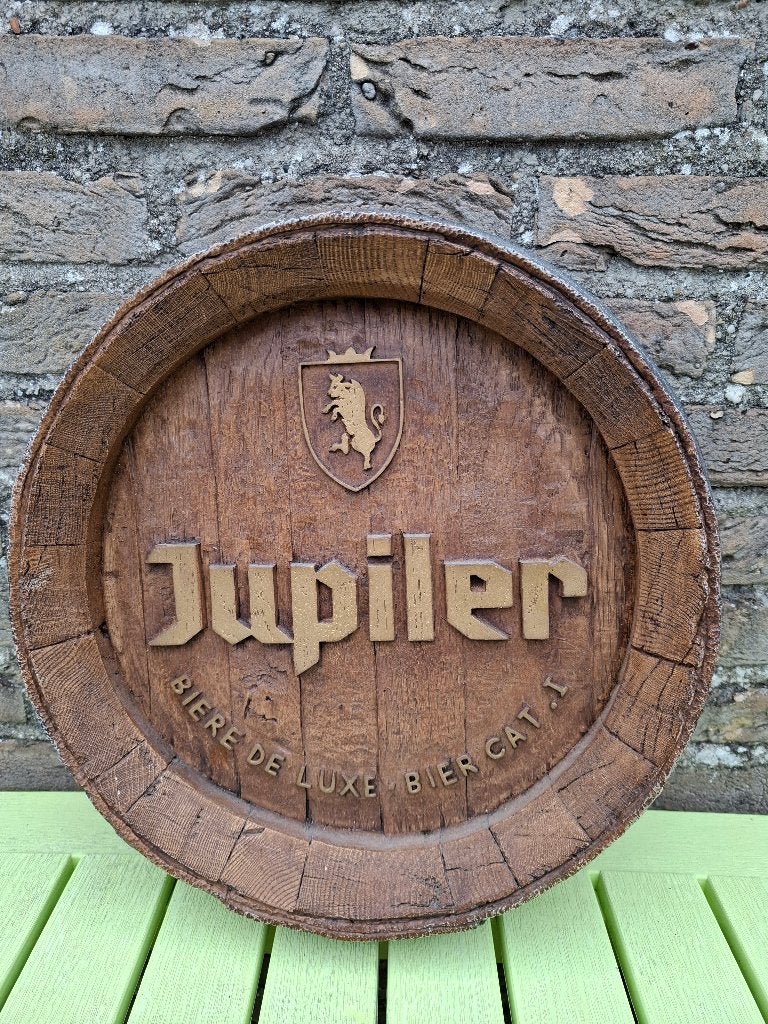 Reclamebord Jupiler tondeksel, Ophalen of Verzenden, Nieuw, Reclamebord, Plaat of Schild, Jupiler