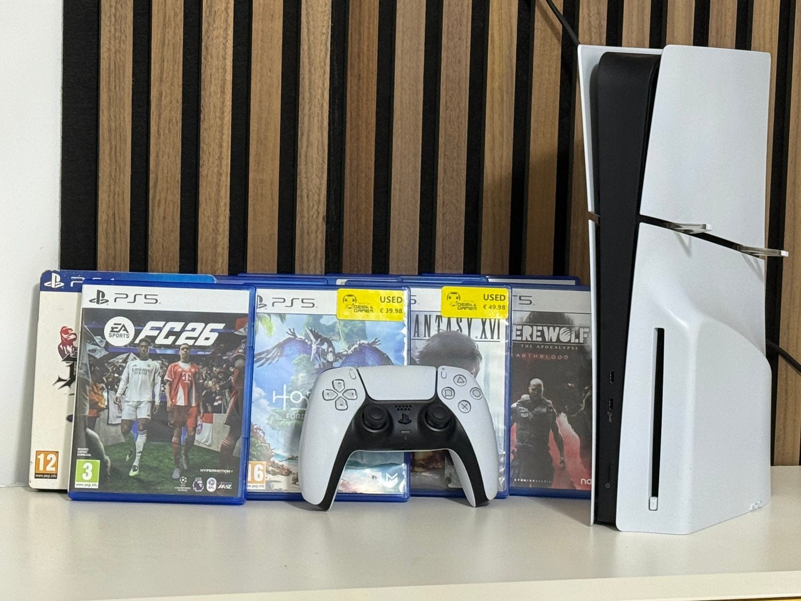 PS5 SLIM DISC 1TB, Enlèvement, Comme neuf