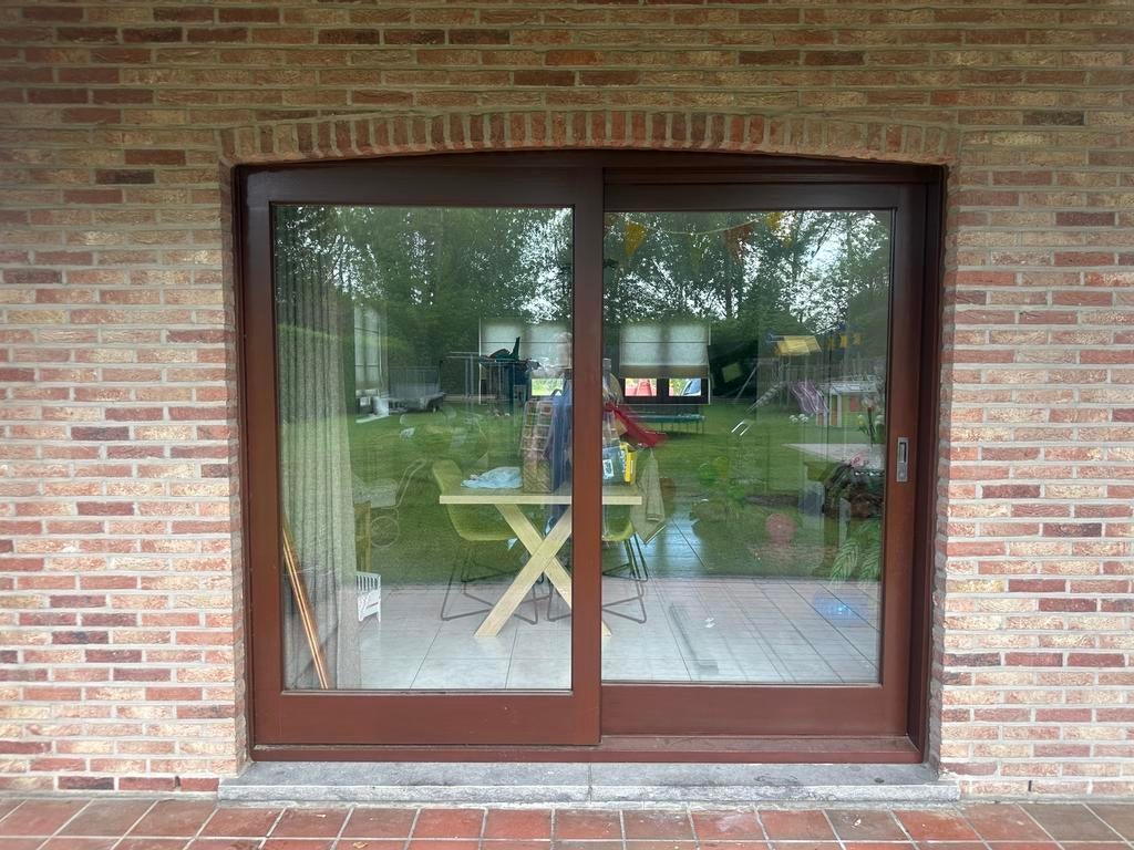 Houten ramen, Doe-het-zelf en Bouw, Ophalen, Gebruikt, Hout