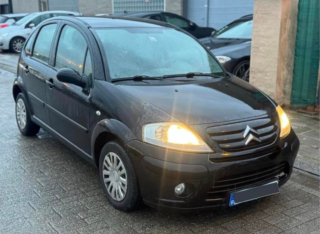 Citroën C3 | Diesel | Export, Auto's, 4 zetels, Stof, Gebruikt, Zwart