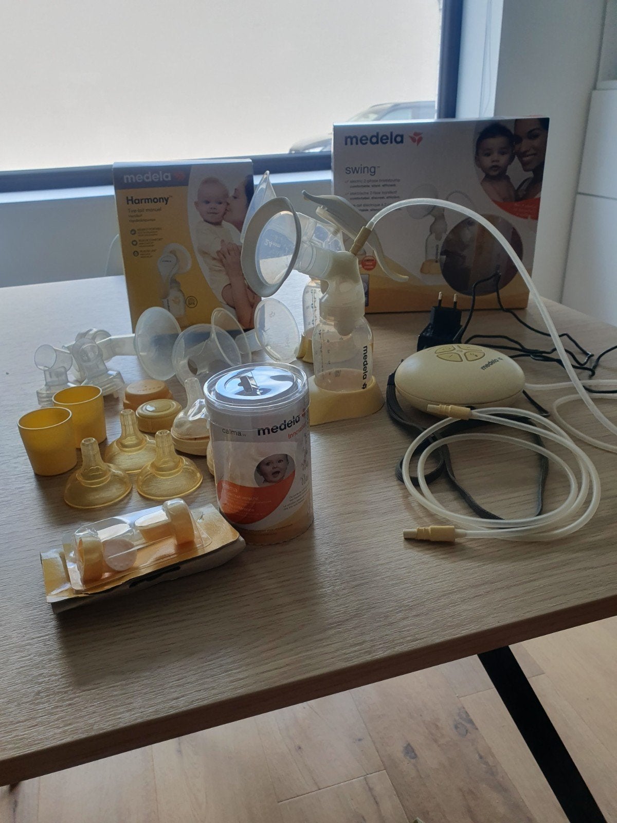 Medela kolven Harmony en Swing, Kinderen en Baby's, Babyvoeding en Toebehoren, Ophalen, Gebruikt, Medela, Borstkolf