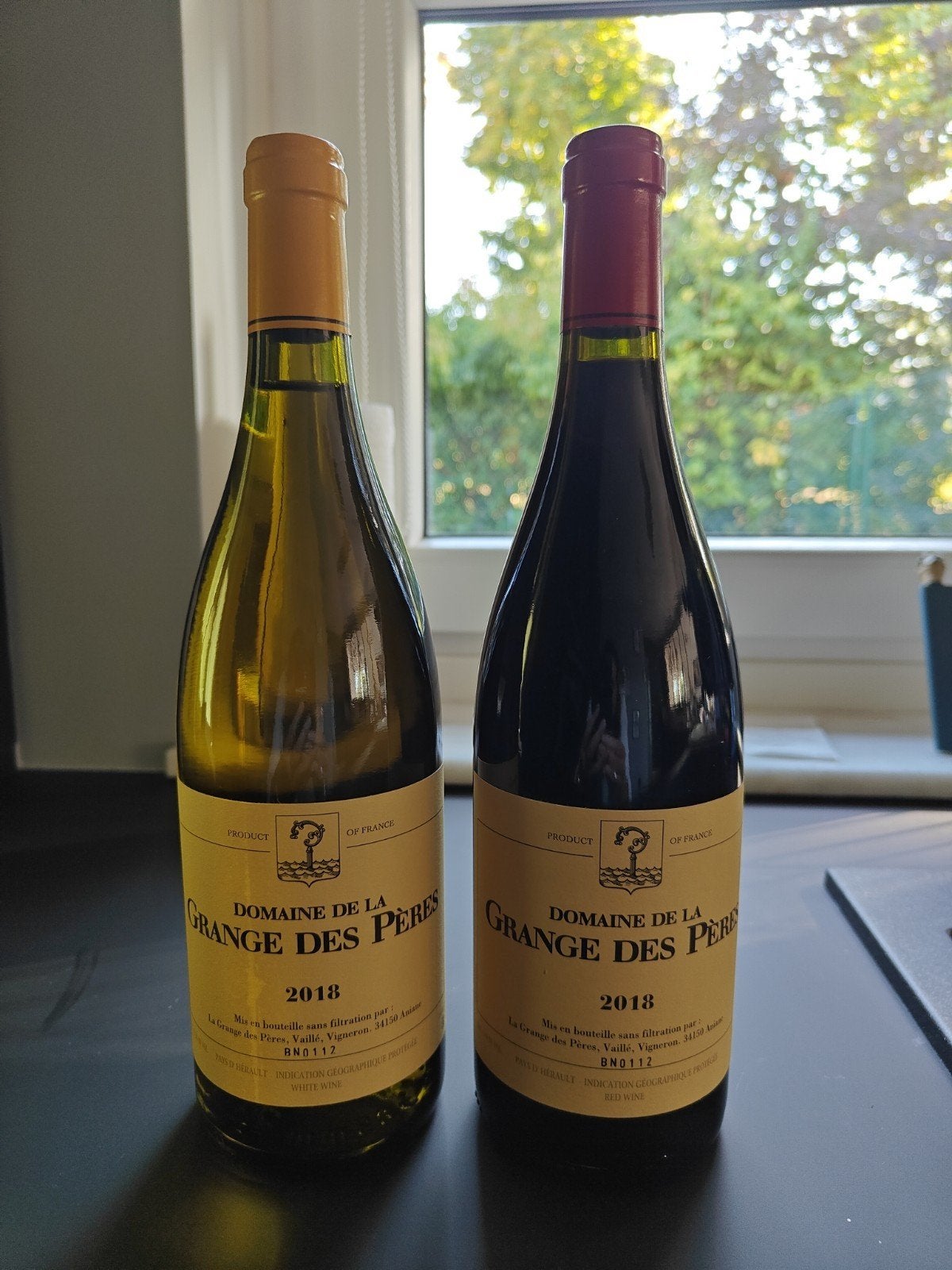 Duo Grange des Pères blanc et rouge 2018, Enlèvement ou Envoi, Neuf, Pleine