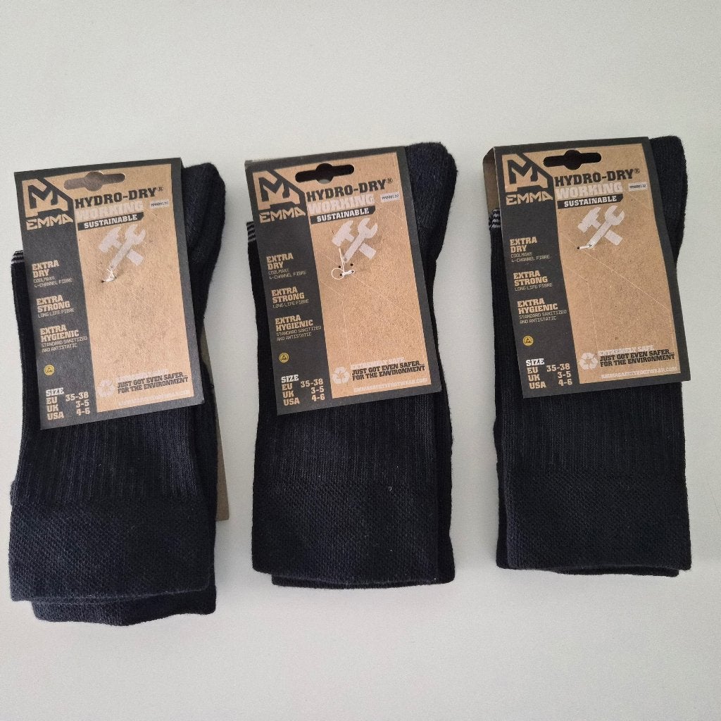 Werksokken, maat 35-38, Kleding | Heren, Sokken en Kousen, Ophalen of Verzenden, Nieuw, Overige maten, Zwart