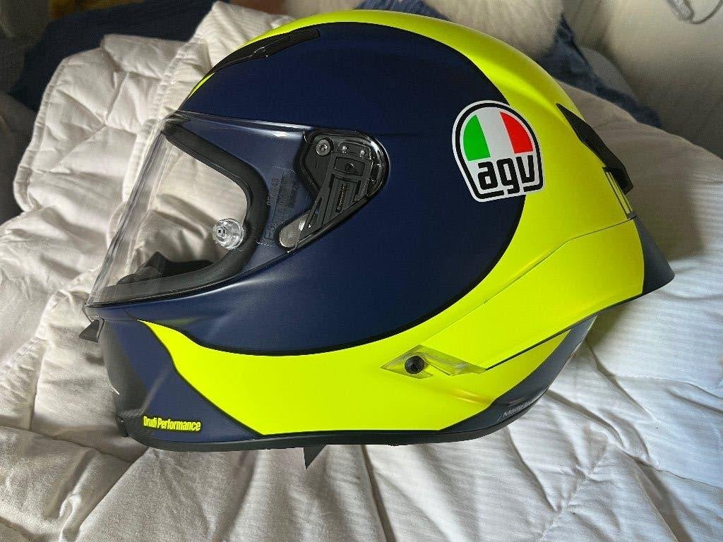 CASQUES AGC DE COLLECTION VALENTINO ROSSI, Motos, Casque intégral, Neuf, avec ticket, Hommes, L