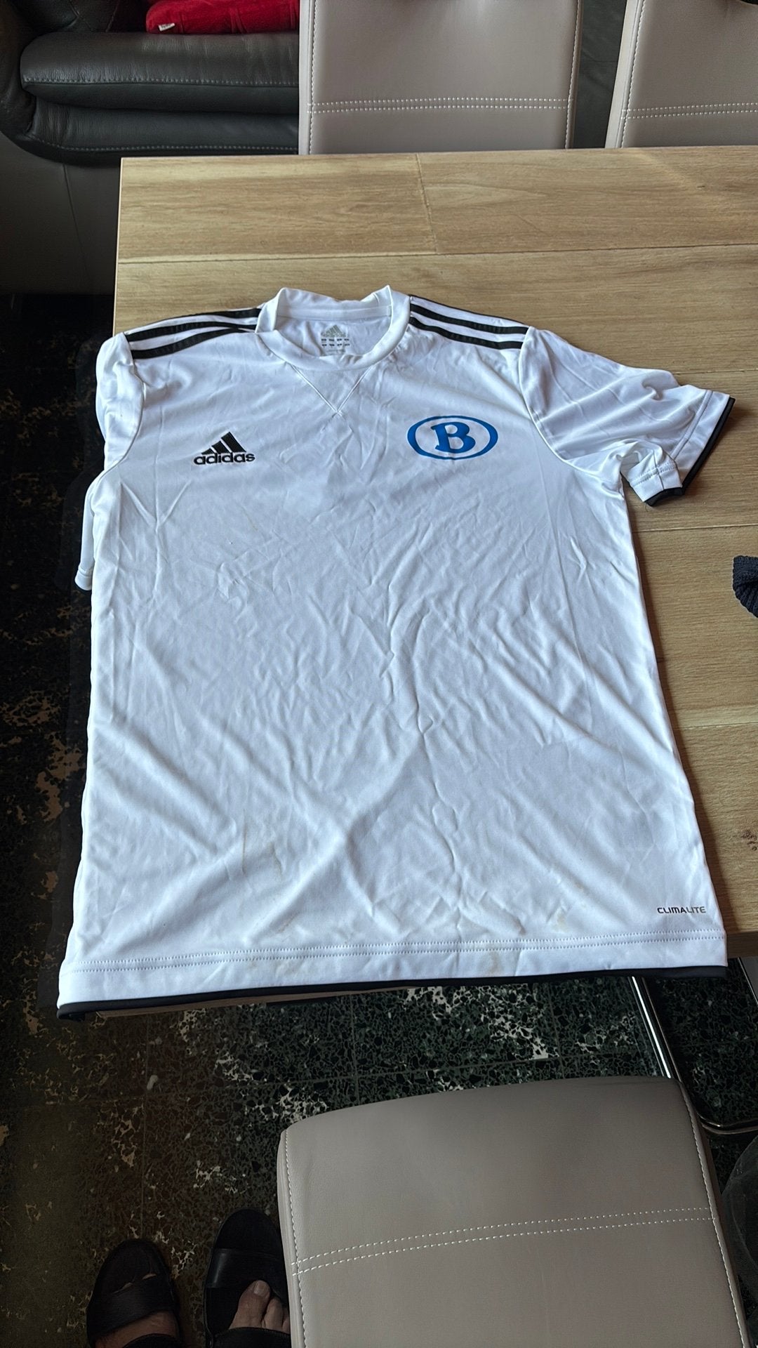 SNCB tee shirt Adidas, Collections, Enlèvement ou Envoi, Utilisé, Train, Autres types