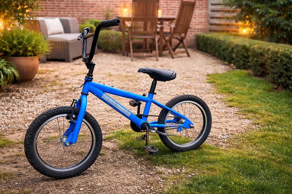 Kinder bmx voor 3-5 jaar oud, Ophalen, Zo goed als nieuw