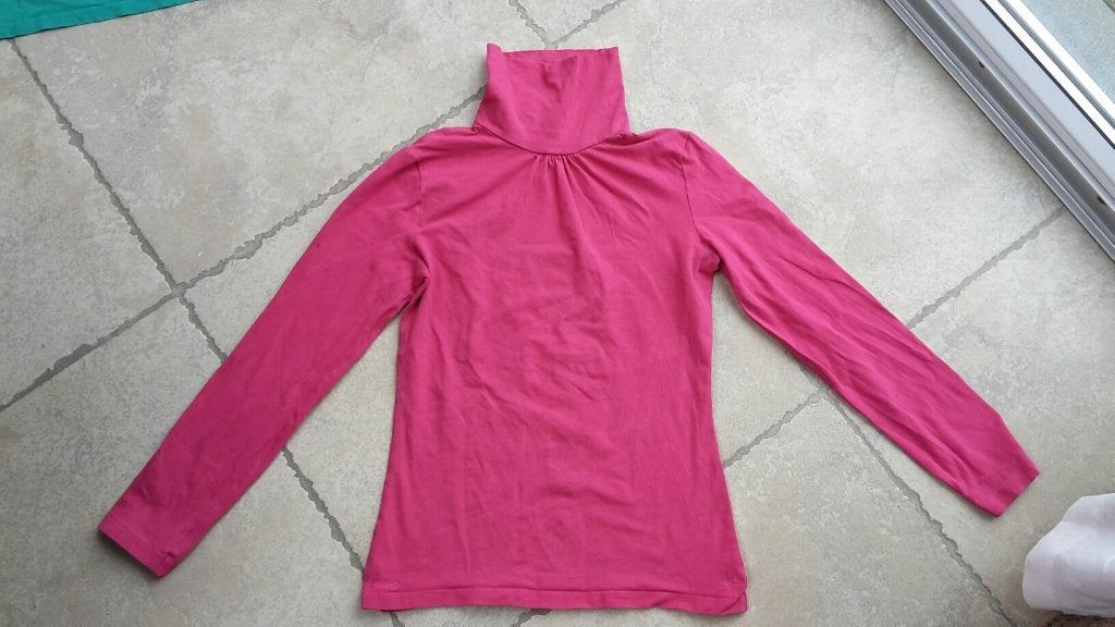 Mooie fuchsia roze souspull mt 158, Kinderen en Baby's, Gebruikt, Meisje, Trui of Vest, JBC