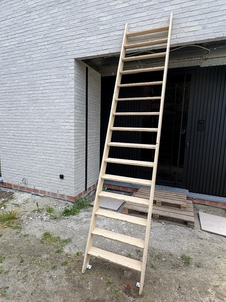Werftrap, Doe-het-zelf en Bouw, Ladders en Trappen, Ophalen, Gebruikt, Trap, 2 tot 4 meter
