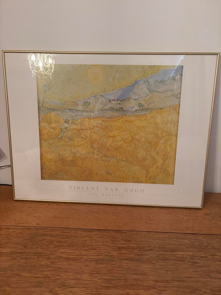 Ingekaderde poster Vincent Van Gogh, Ophalen