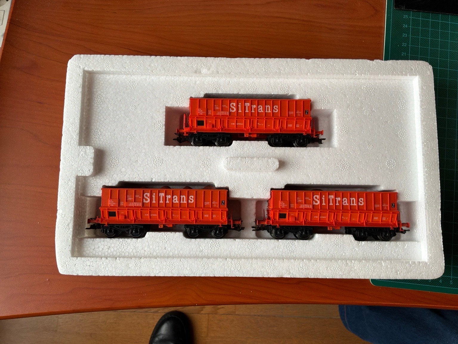 Märklin 48448–Coffret de 3 wag minéraliers SiTrans–H0–Neuf, Collections, Enlèvement ou Envoi, Neuf