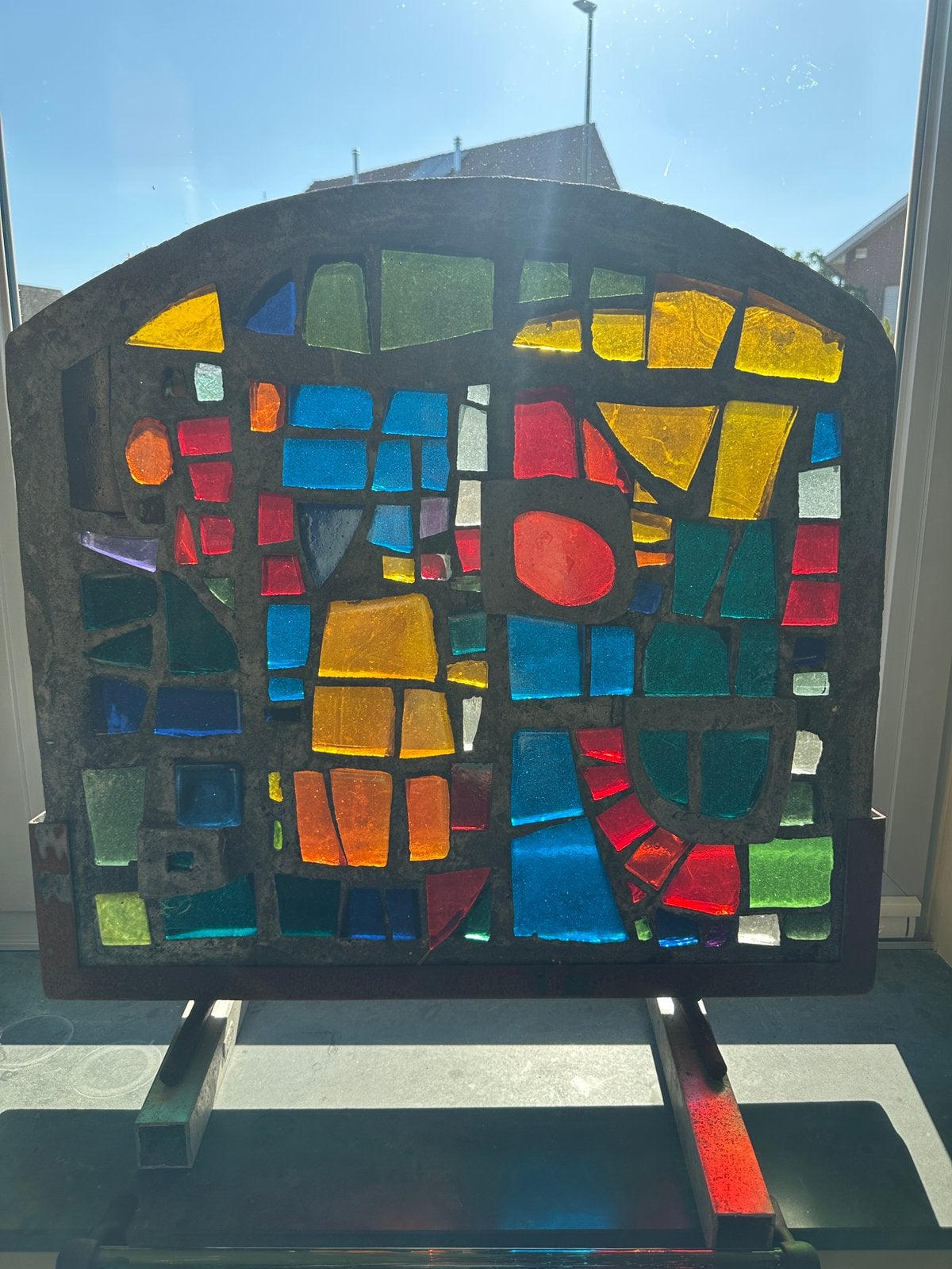 Glass Art  voorzetraam 1960, Ophalen