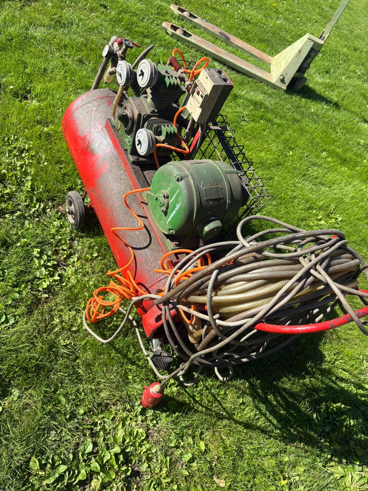 Compressor, Ophalen, Zo goed als nieuw