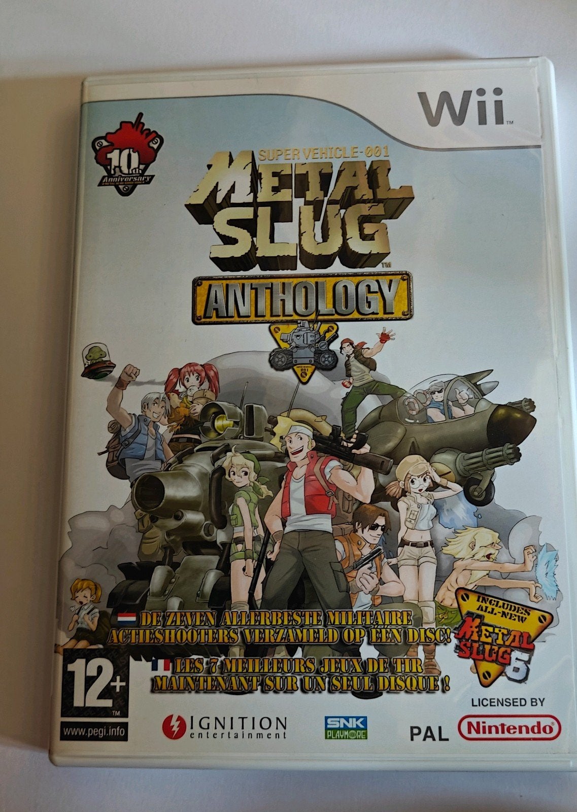 Anthology  Metal Slug - Nintendo Wii WiiU, Consoles de jeu & Jeux vidéo, Enlèvement ou Envoi