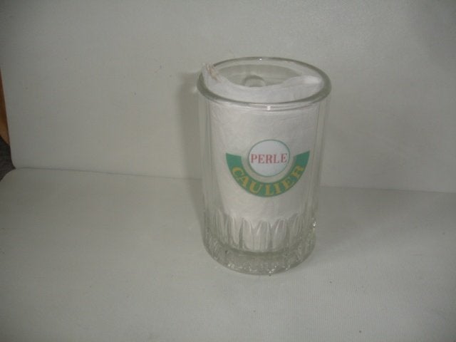 Bierpot Perle Caulier, 25 Ctl. brij. Caulier, € 1,00, Enlèvement ou Envoi, Comme neuf, Verre ou Verres, Autres marques