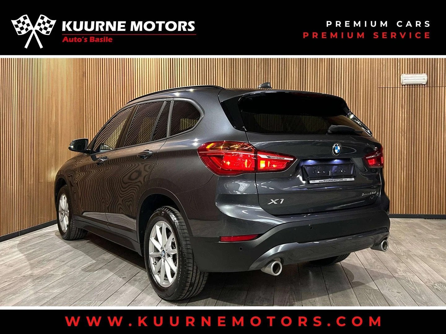 BMW X1 sDrive20dA Alu17"/Leder/Gps/Cruise/Pdc/Bt *1j garanti, 4 deurs, 4 cilinders, Bedrijf, 2040 kg