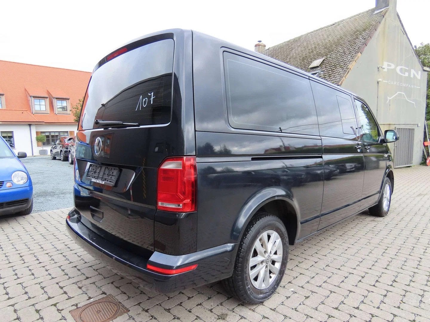 Volkswagen T6 Caravelle 2.0 TDi L2 DSG (EU6d-TEMP) 9 PL, Auto's, Automaat, Gebruikt, 4 cilinders, Zwart