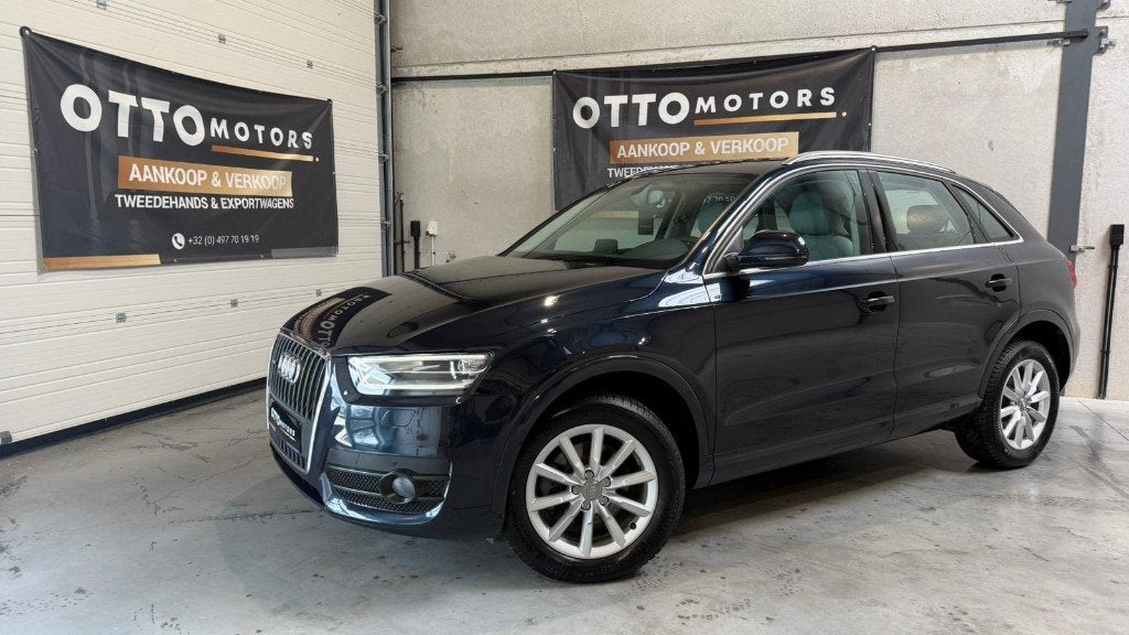 Audi Q3 Ambition Quattro S-Tronnic | 2.0 TDI | 1 prop. |, Autos, Cuir, Essai à domicile, Achat, Entreprise