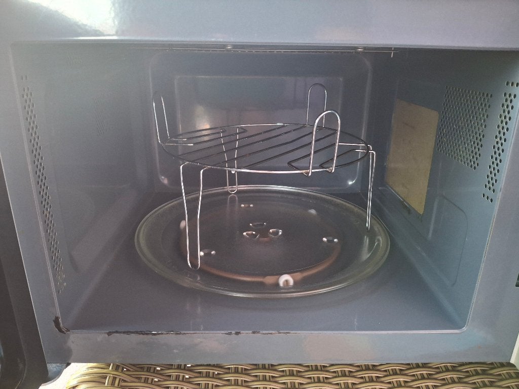 DOMO combi microgolfoven, Ophalen, Grill, Microgolfoven, Draaiplateau