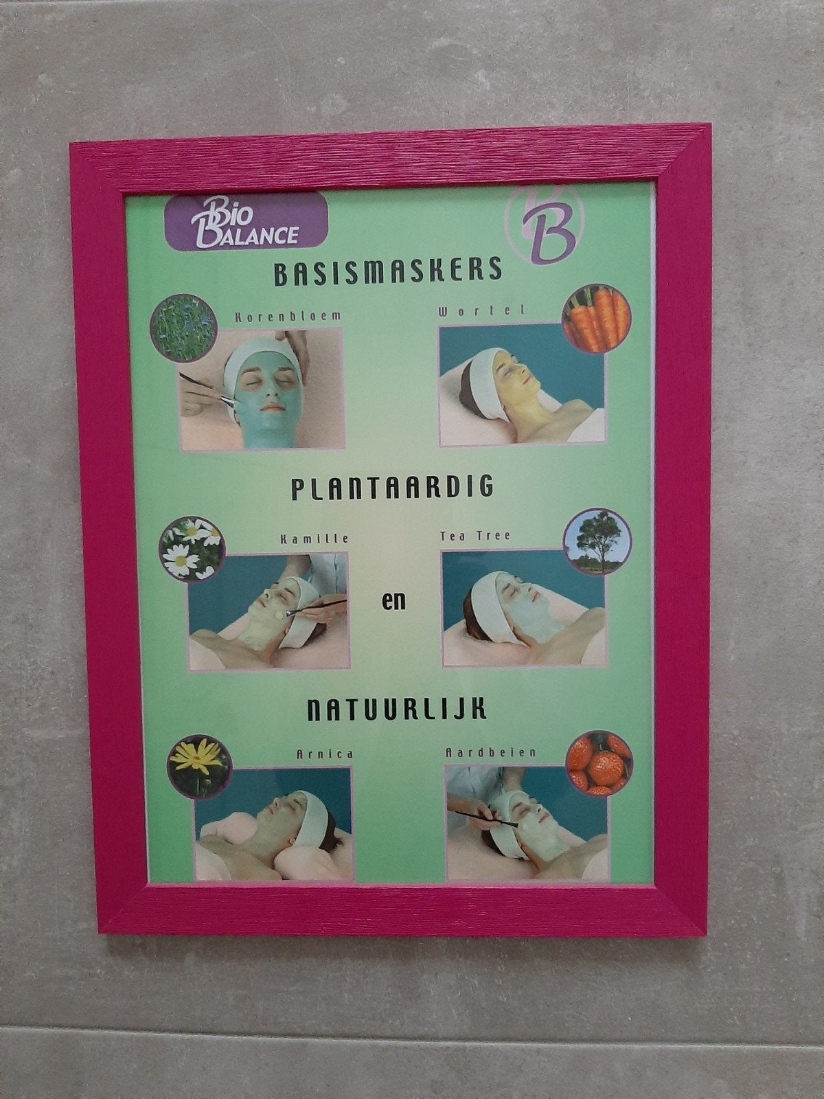 Prachtige grote info-kader schoonheidssalon, Sports & Fitness, Produits de santé, Wellness & Bien-être, Enlèvement
