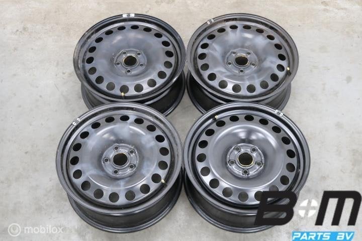 Org. 18 inch stalen velgen ID.3 / VW Golf / Caddy! 1EA601027, Auto-onderdelen, Gebruikt, Velg(en)