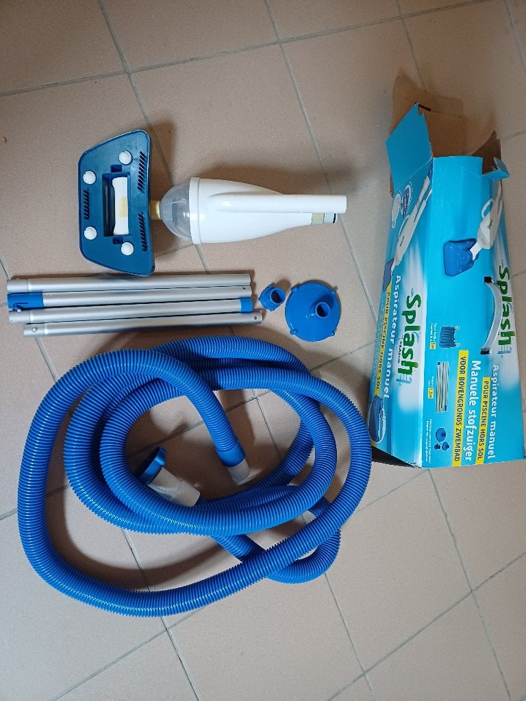Splash zwembadstofzuiger voor Intex &co bovengronds zwembad, Hobby en Vrije tijd, Overige Hobby en Vrije tijd, Ophalen, Zo goed als nieuw