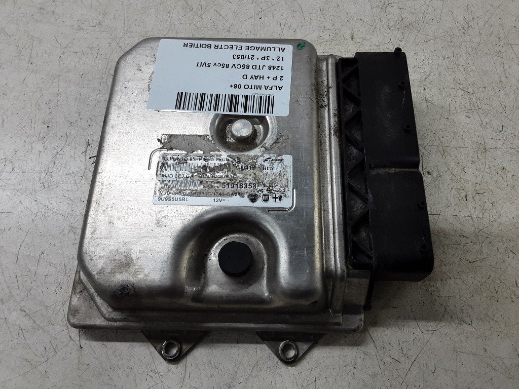 MODULE D ALLUMAGE Alfa Romeo MiTo (955) (51918353), Utilisé, Alfa Romeo