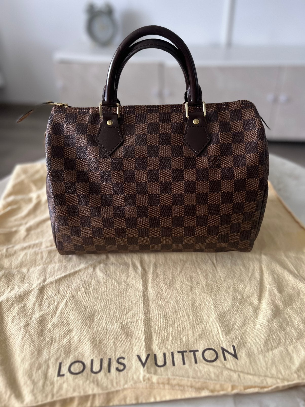 Louis Vuitton Speedy 30 damier, Bijoux, Sacs & Beauté, Sacs | Sacs Femme, Enlèvement, Utilisé, Sac à main