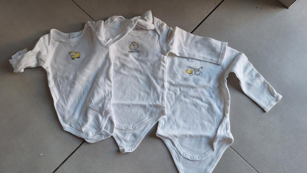 3 Body's  C&A, Enfants & Bébés, Vêtements de bébé | Taille 74, Garçon ou Fille, C&A, Enlèvement ou Envoi, Comme neuf