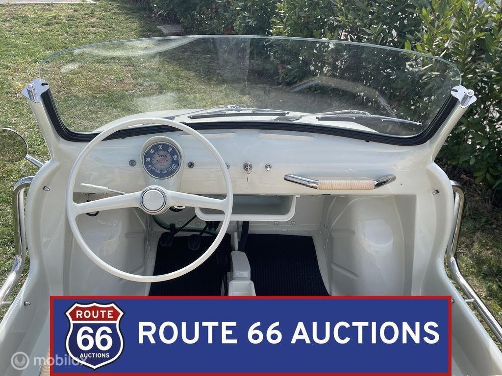 Fiat 500 Jolly Spiaggina Replica | 1971 | Route 66 Auctions, Autos, Achat, Entreprise, Boîte manuelle, Autre carrosserie