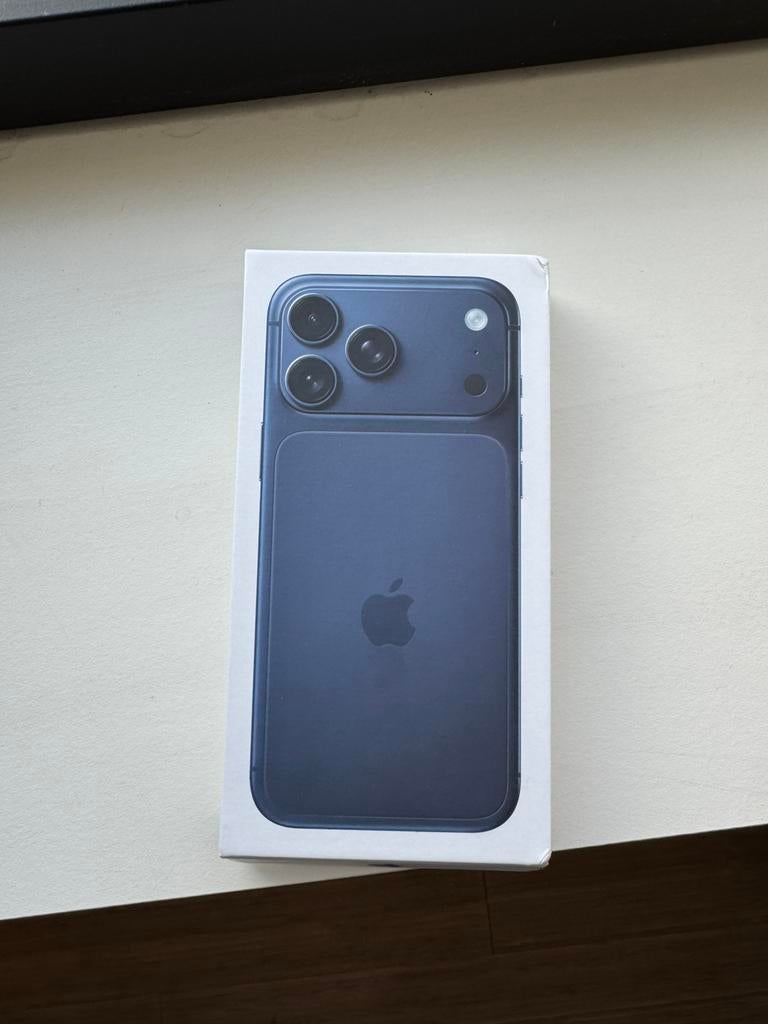Iphone 17 pro max 1tb met aankoopbewijs, Telecommunicatie, Mobiele telefoons | Apple iPhone, Ophalen of Verzenden, 100 %, Overige modellen