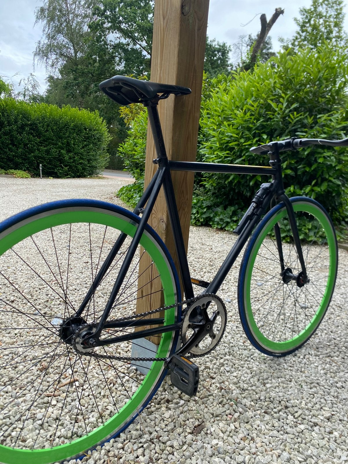 Fixie/ onespeed fiets, Ophalen, Zo goed als nieuw, Terugtraprem, 26 inch of meer