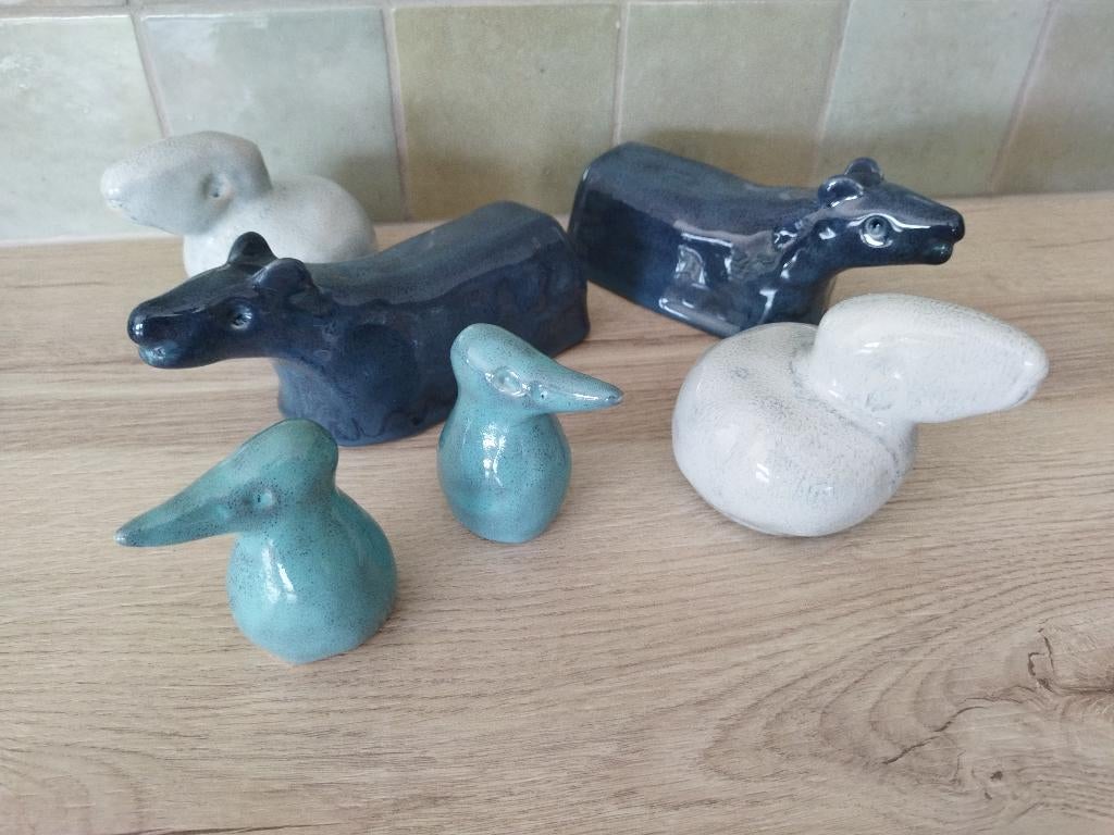 Beeldjes IKEA decoratie keramiek, Ophalen of Verzenden, Zo goed als nieuw, Steen/keramiek