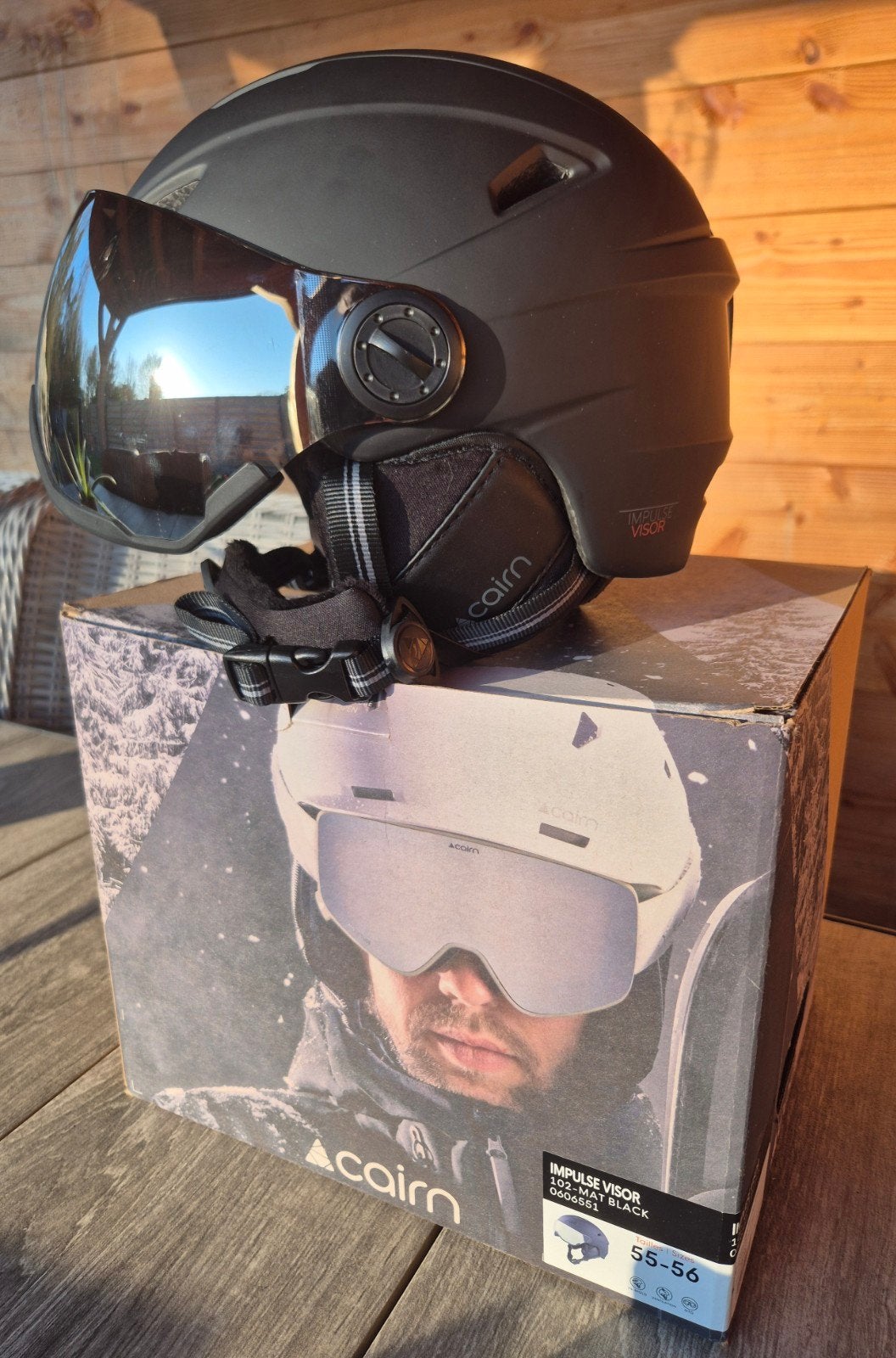 ski helm met bril 55/56, Sport en Fitness, Skiën en Langlaufen, Ophalen of Verzenden, Zo goed als nieuw, Ski, Overige typen